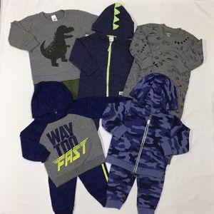 EUC 5 Carter’s Baby Boy Outfits & Sets 18 Months!